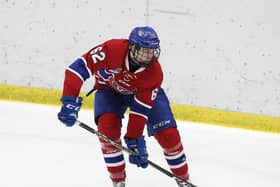 The Stena Line Belfast Giants can confirm the signing of 24-year-old Cameron Pound for the remainder of the 2023/24 season, following a number of injuries within the roster. Picture: OJHLI Images/Timothy Bates