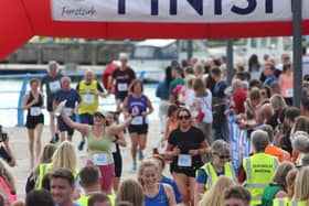 Record numbers took part in Seapark AC's Storming the Castle 10k race on Sunday, August 20.  Photo: Seapark AC