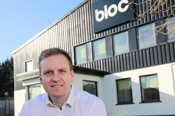 Cormac Diamond, founder of Bloc Blinds. Picture: released on behalf of Bloc Blinds