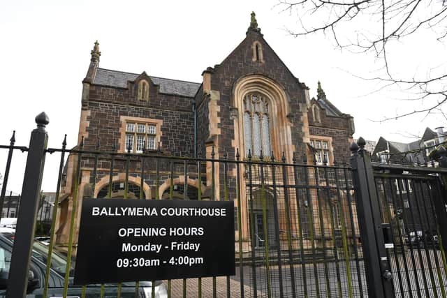 The case was heard at Ballymena Magistrates Court. Photo: Pacemaker