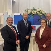 Members of the Ballyclare RBL delegation at the annual conference on January 18. (Pic: Contributed).