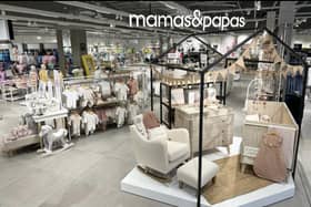 Mamas & Papas opens its largest concession in the UK and Ireland at Marks and Spencer Sprucefield. Pic credit: Mamas & Papas