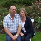 Robert McCormick, who was awarded a BEM in the New Year Honours, with his wife Anne. Pic credit: Historic Royal Palaces