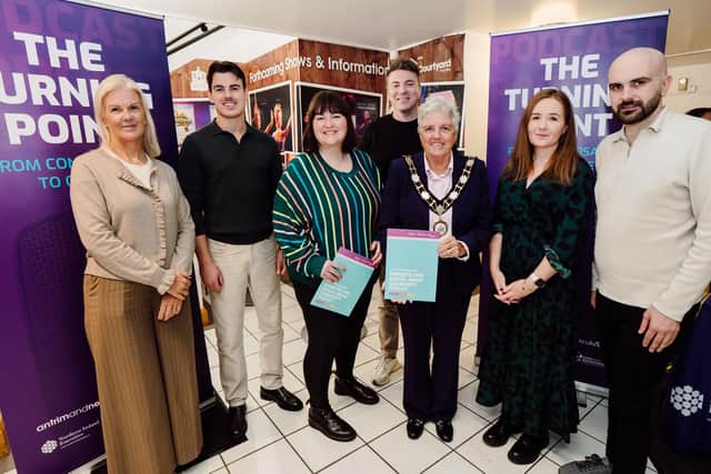 Deputy Mayor, Cllr Bennington is joined by The Turning Point Host, Thomas Niblock and Panellists