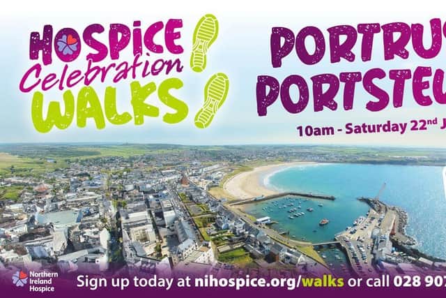 People on the North Coast are being urged to sign up for their local Portrush Hospice Walk