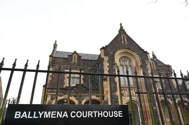 Ballymena Magistrates Court. Image: Pacemaker
