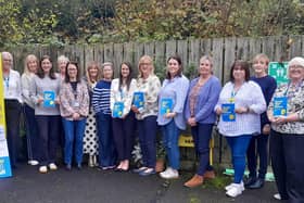 Members of the Dementia Friendly Communities Partnership, South Eastern Trust area. Pic credit: SEHSCT