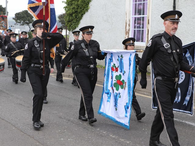 Stepping out in Larne.