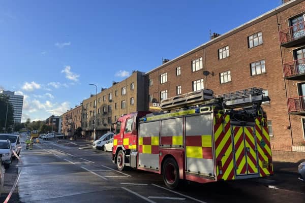 NIFRS at the scene on October 7.