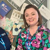 Karen Walker (Lead Nurse, Occupational Health) & Harmony Chapman (Mental Health Nurse, Occupational Health). Pic credit: SEHSCT
