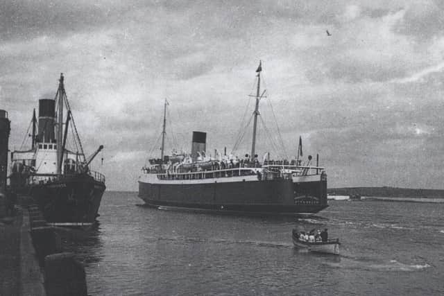 MV Princess Victoria at Larne.