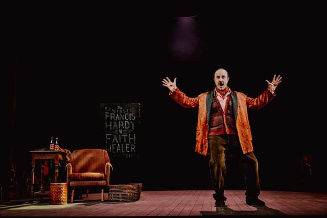 Chris McCurry as Teddy in Faith Healer (A Lyric Theatre Production).