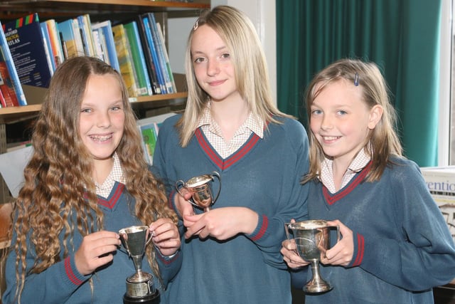 Hunterhouse prizewinners in 2007 Rebekah McCord Magowan Cup for Junior Science, Victoria Sanders Year 8 Prize for Art & Design and Megan Stewart Year 8 Prize for English Year 8 Prize for History First Place in 8-3 Prize for Good Work and Progress in Year 8.