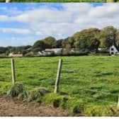 Proposed site for new housing in Doagh. Pic: Antrim and Newtownabbey Borough Council