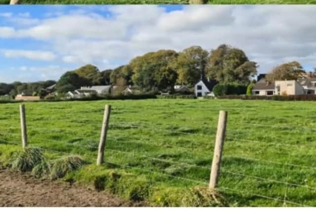 Proposed site for new housing in Doagh. Pic: Antrim and Newtownabbey Borough Council