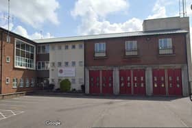 Portadown Fire Station, Thomas Street, Portadown, Craigavon, Co Armagh. Photo courtesy of Google.