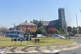 Dublin Road Roundabout, Antrim. Google