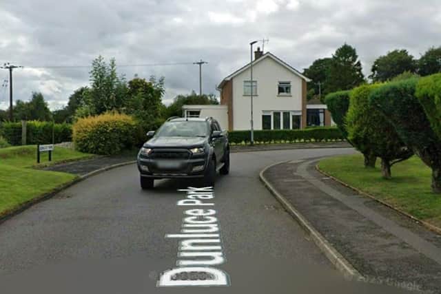 General view of Dunluce Park, Ballymena. Image: Google