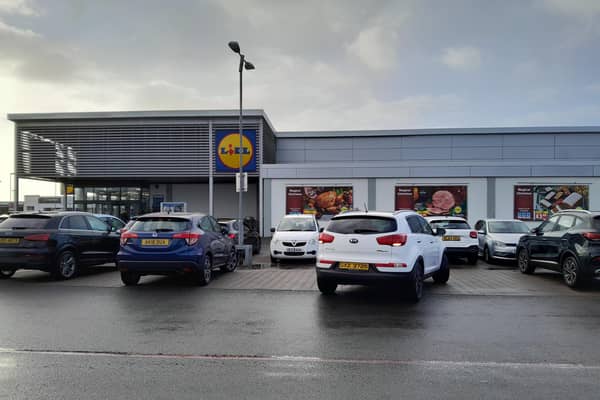 The current Lidl store in Carrickfergus. Picture: Local Democracy Reporting Service