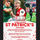 Get your tickets for the game now at www.larnefc.com/tickets . Image supplied by Larne FC