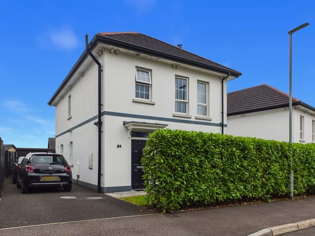 The contemporary and spacious home is situated within the Farm Lodge Lane development in Magherafelt.