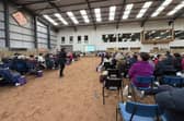 The Castleroe arena of RDA Causeway Coast and Glens was packed for the panel discussion.