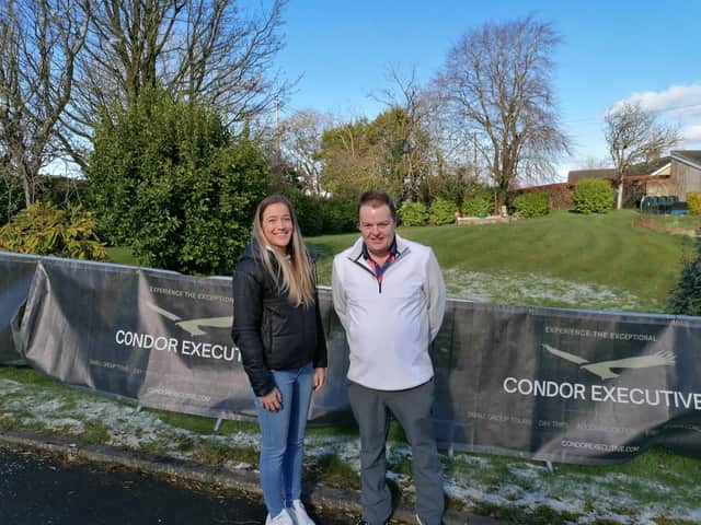 Darin Ferguson and Mellissa Mitchell (Condor Executive).