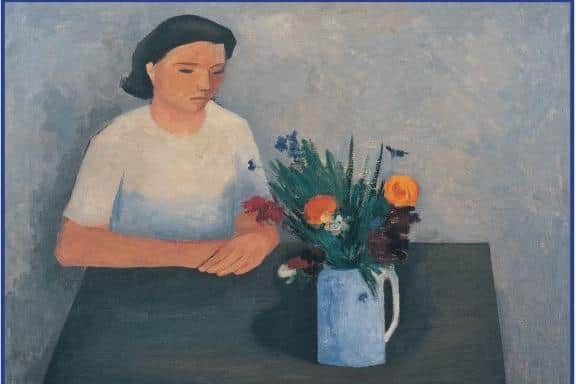Portadown author Cardwell McClure has written a book on his uncle William Scott, one of David Bowie's favourite artists. This is a painting bought by Bowie called 'Girl Seated at a Table' Oil on Canvas painted in 1938.