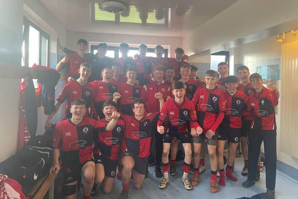 Ballyclare High School's 1st XV. (Pic: Contributed).