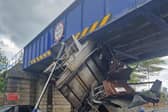 The scene at the Millburn Road in Coleraine. Credit Emma Louise Graham