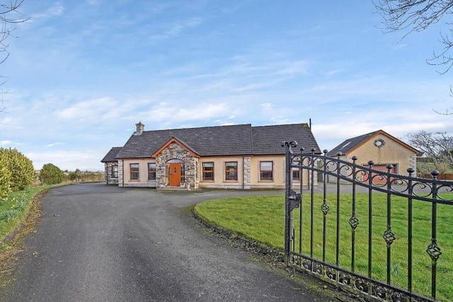 The stunning detached bungalow is finished to a high standard.