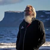 Flip Robinson, who was Hodor’s body double in the popular Game of Thrones drama series, runs the successful Giant Tours Ireland in County Antrim which takes fans on a specialised tour of the various locations along the Causeway Coast