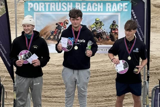 Newtownabbey riders shine at Portrush Beach Races