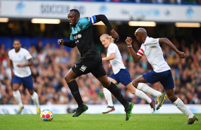 Usain Bolt is set to feature for the World XI yet again (Getty Images)