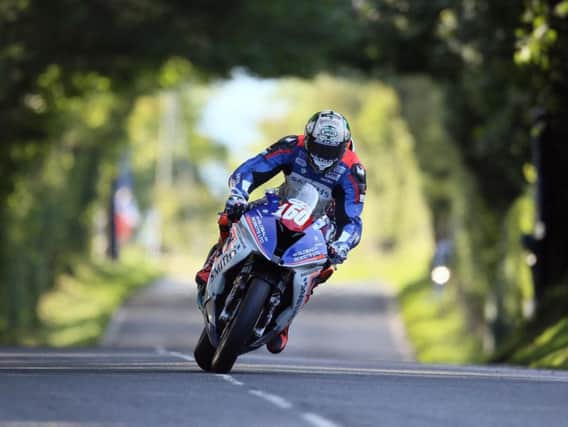 Peter Hickman won the Superstock race on the Smiths BMW at the Ulster Grand Prix on Saturday.