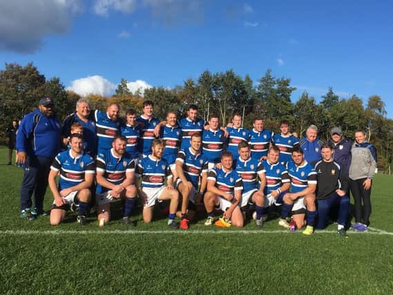 Coleraine First XV pictured before the game