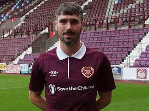 NI and Hearts defender Michael Smith. (Image: Hearts FC)