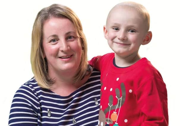 Alison Bell  from Newtownabbey and her six year old son Ollie, who was diagnosed with Acute Lymphoblastic Leukaemia (ALL) last year, are calling on local people to give whatever then can to support children whose lives have been devastated by cancer.  To find out more visit cancerfundforchildren.com