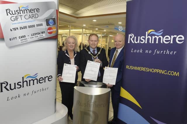 Launch of Senior Sports Awards at Rushmere Shopping Centre Â©Edward Byrne Photography