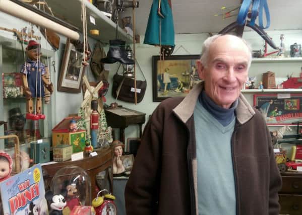 Billy Dunbar pictured at his museum of antique toys in Co Tyrone