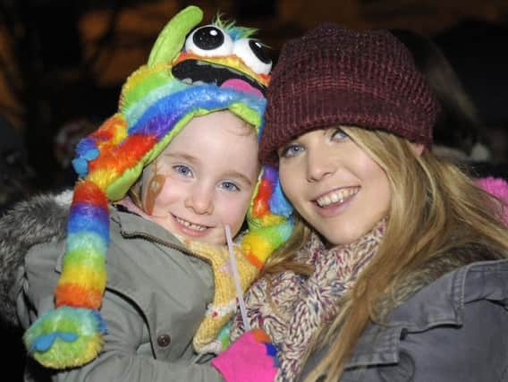 Gemma Richardson and daughter Kate in Dromore