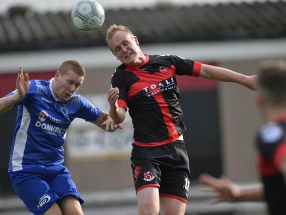 The League Cup semi final between Dungannon Swifts and Crusaders has been called off.