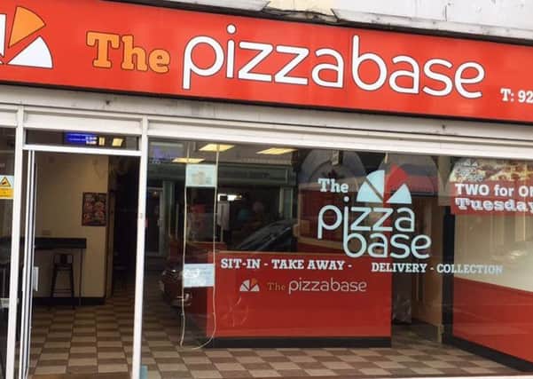 The Pizza Base on Castle Street.