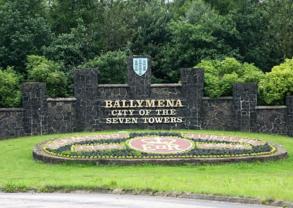Ballymena Seven Towers roundabout.