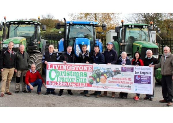 Organisers of the Livingstone Christmas Tractor Run are hoping for a record turnout on December 30.