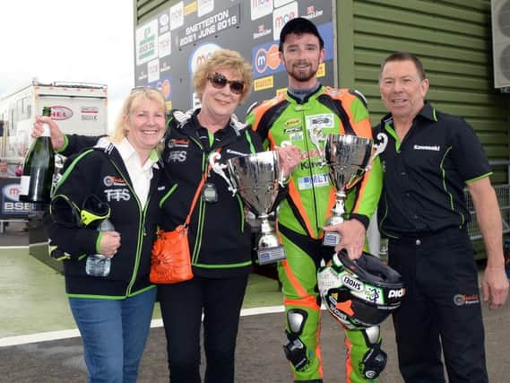 Glenn Irwin says he will be forever grateful to Gearlink Kawasaki's Norma and Michael de Bidaph for granting him the opportunity to make his mark in the British championship.
