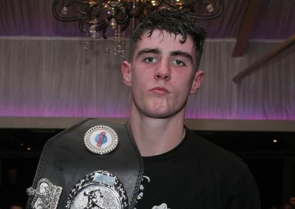 Derry kickboxer Brian Houston who travels to Belgium on February 2nd to challenge the reigning world 95kg Oriental Rules champion, Mamadou Keta.