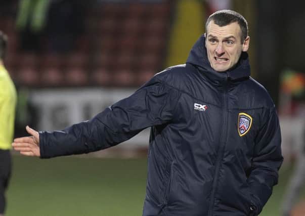 Coleraine manager Oran Kearney. Photo Aidan O'Reilly/Pacemaker Press