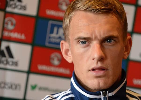 Northern Ireland's Dean Shiels