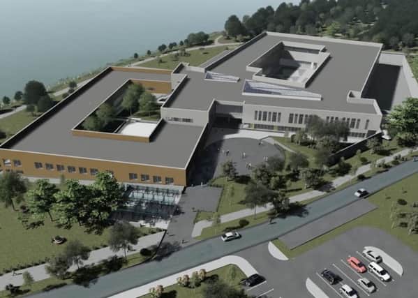 Artists impression of the new Southern Regional College campus in Craigavon